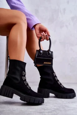 Czarne Botki|Brązowe I Beżowe Botki><noscript><img width=