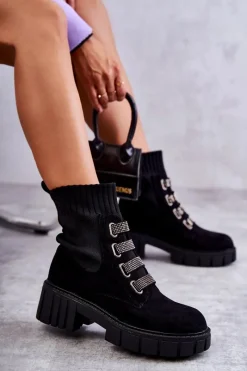 Czarne Botki|Brązowe I Beżowe Botki><noscript><img width=