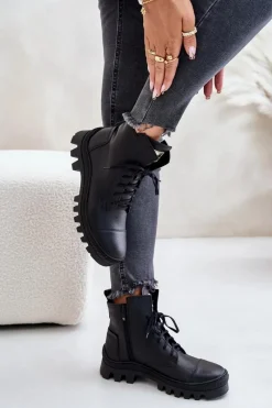 Damskie Trapery|Brązowe I Beżowe Botki><noscript><img width=