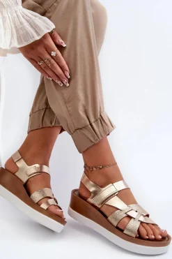 Sandały Na Koturnie|Sandały Płaskie><noscript><img width=