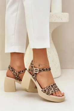 Sandały Na Obcasie><noscript><img width=