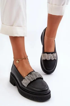 Loafersy Damskie|Mokasyny Płaskie><noscript><img width=