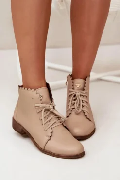 Botki Sznurowane|Botki Płaskie><noscript><img width=