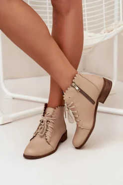 Botki Sznurowane|Botki Płaskie><noscript><img width=