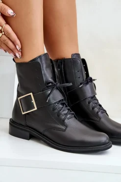 Botki Skórzane|Botki Sznurowane><noscript><img width=