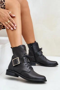 Botki Skórzane|Botki Sznurowane><noscript><img width=