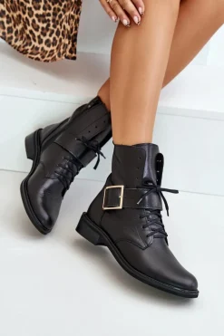 Botki Skórzane|Botki Sznurowane><noscript><img width=