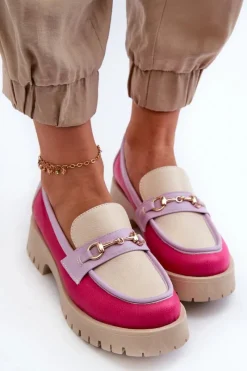 Loafersy Damskie|Mokasyny Płaskie><noscript><img width=