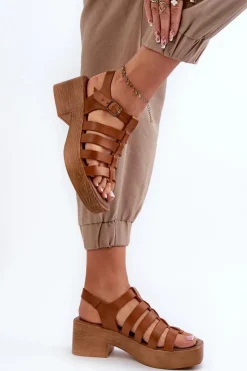 Sandały Na Obcasie><noscript><img width=