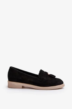Loafersy Damskie|Mokasyny Płaskie><noscript><img width=