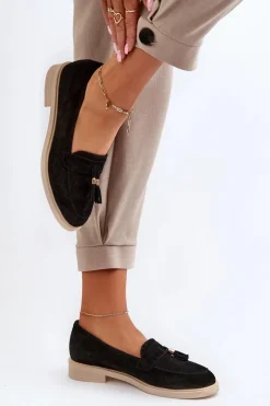 Loafersy Damskie|Mokasyny Płaskie><noscript><img width=