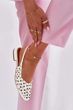 Sandały Płaskie><noscript><img width=