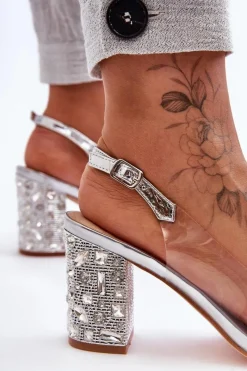 Sandały Na Obcasie><noscript><img width=