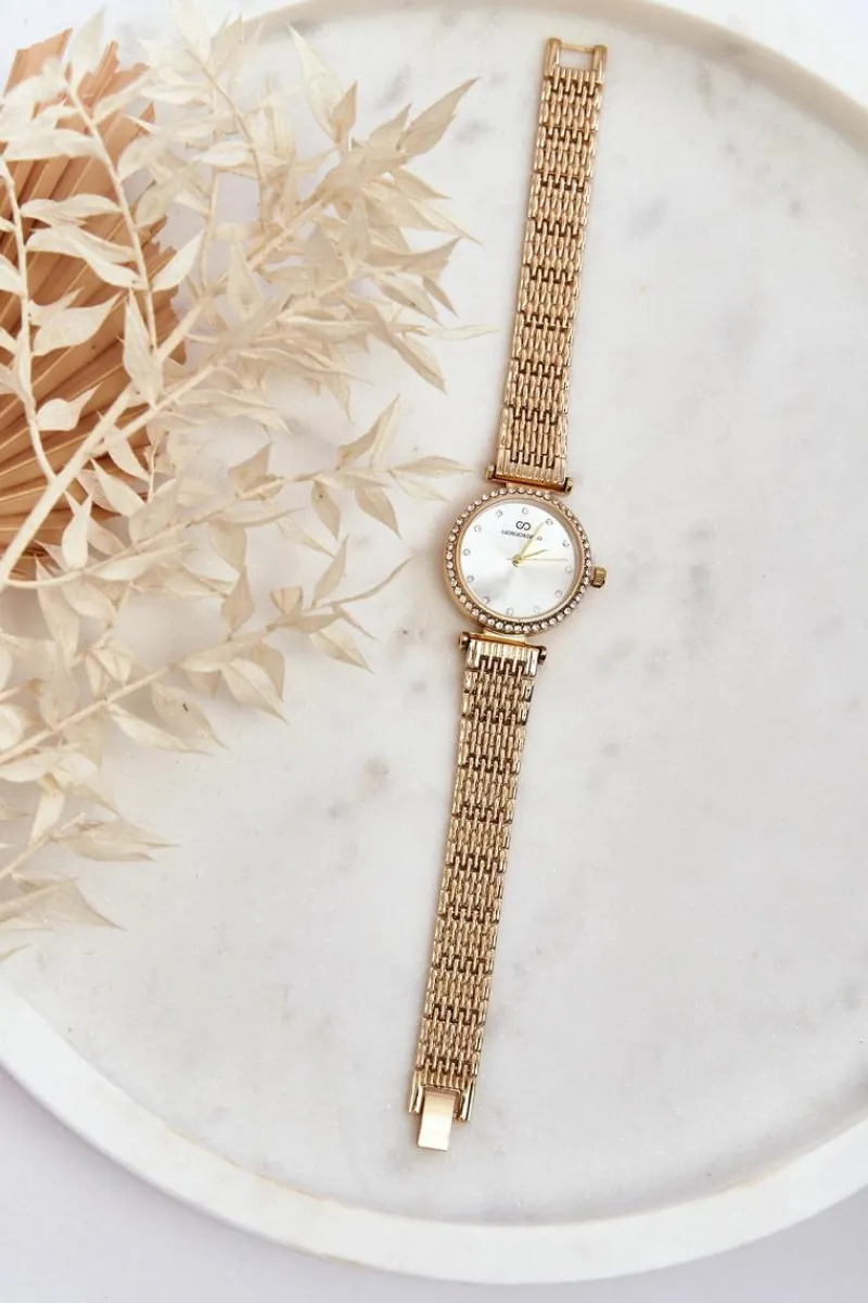 Zegarki>Giorgio&Dario Zegarek Damski Na Bransolecie Giorgio & Dario GDM3771 Złoty