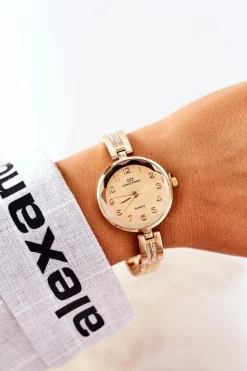 New Giorgio&Dario Zegarek Na Bransolecie Z Cyrkoniami Giorgio & Dario Złoty