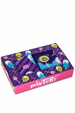 New ZOOKSY/RAINBOW SOCKS Zestaw Dziecięce Skarpetki Zooksy mixTURY Słodkości Wielokolorowy