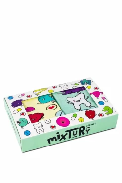 Outlet Zestaw Dziecięce Skarpetki Zooksy mixTURY Organsy 2 Pary Skarpetki|Skarpetki