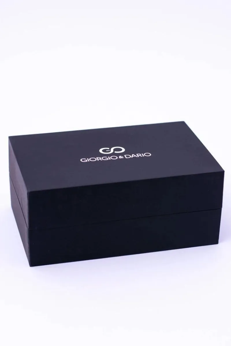 Outlet Zestaw Giorgio Dario Srebrny Zegarek Dwie Bransolety Zegarki