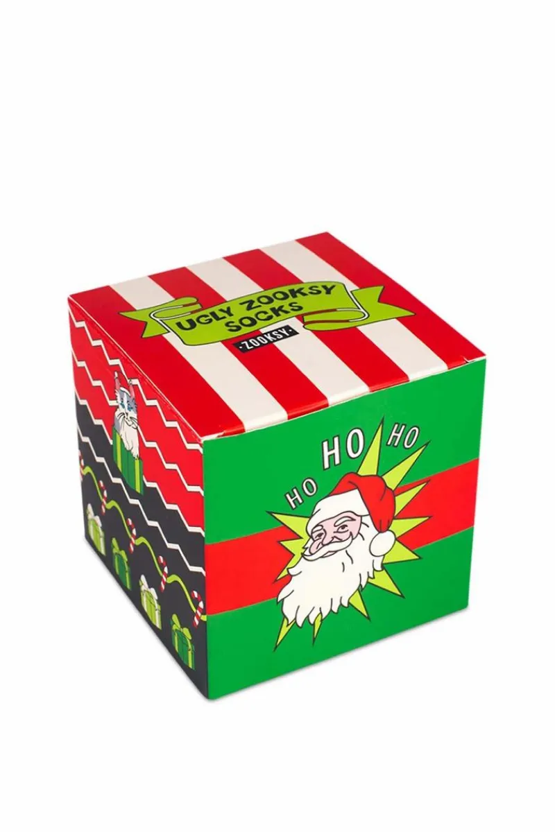 Skarpetki|Skarpetki>ZOOKSY/RAINBOW SOCKS Zestaw Skarpetek Świątecznych Ugly Zooksy Socks
