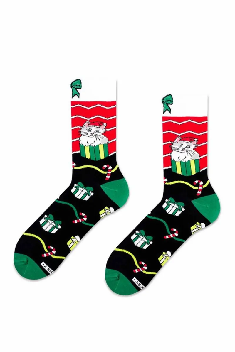 Skarpetki|Skarpetki>ZOOKSY/RAINBOW SOCKS Zestaw Skarpetek Świątecznych Ugly Zooksy Socks