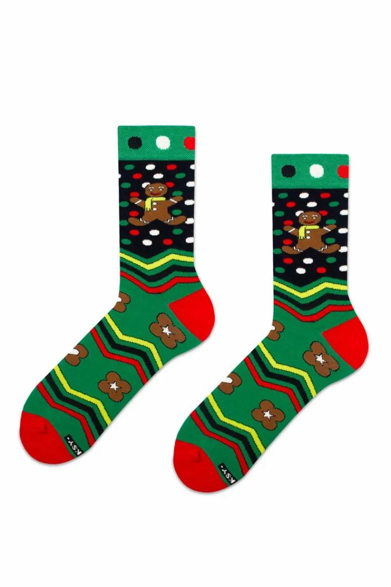 Skarpetki|Skarpetki>ZOOKSY/RAINBOW SOCKS Zestaw Skarpetek Świątecznych Ugly Zooksy Socks