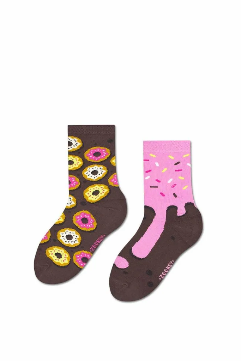 Skarpetki|Skarpetki>ZOOKSY/RAINBOW SOCKS Zestaw Skarpetek Zooksy mixTURY Donutowe Dla Dzieci