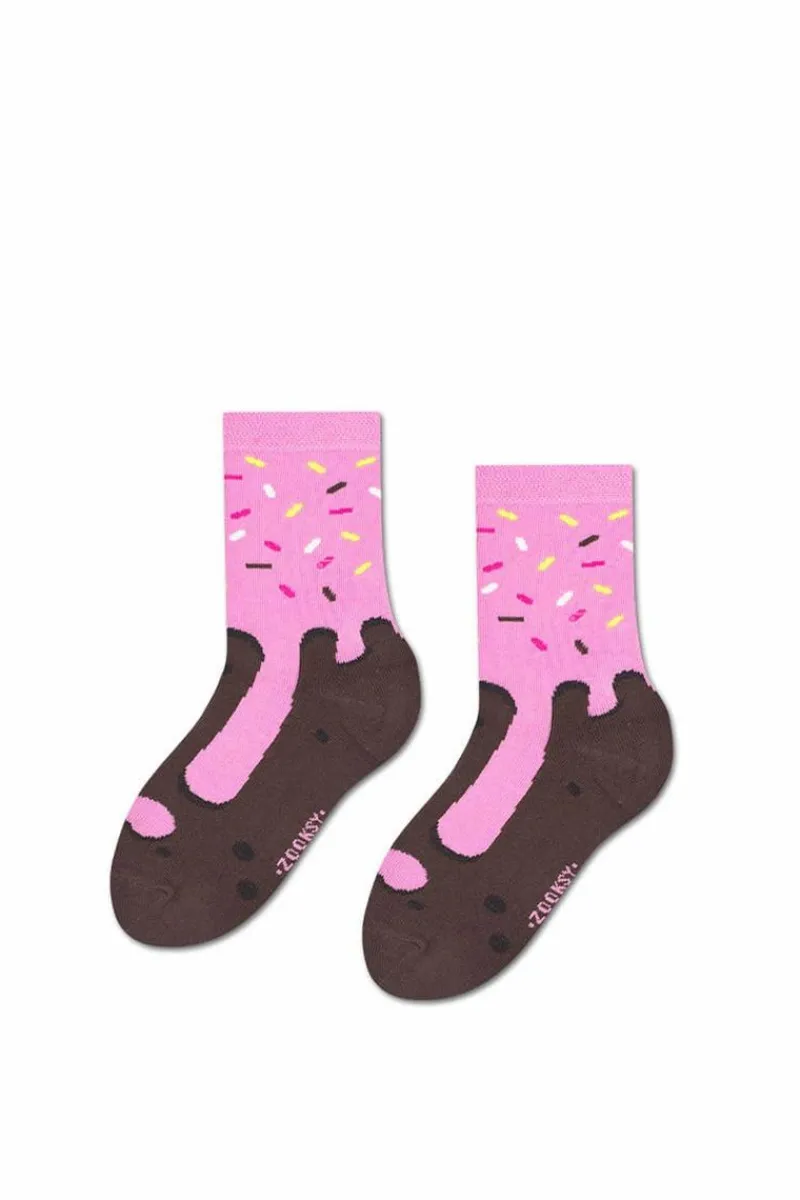 Skarpetki|Skarpetki>ZOOKSY/RAINBOW SOCKS Zestaw Skarpetek Zooksy mixTURY Donutowe Dla Dzieci