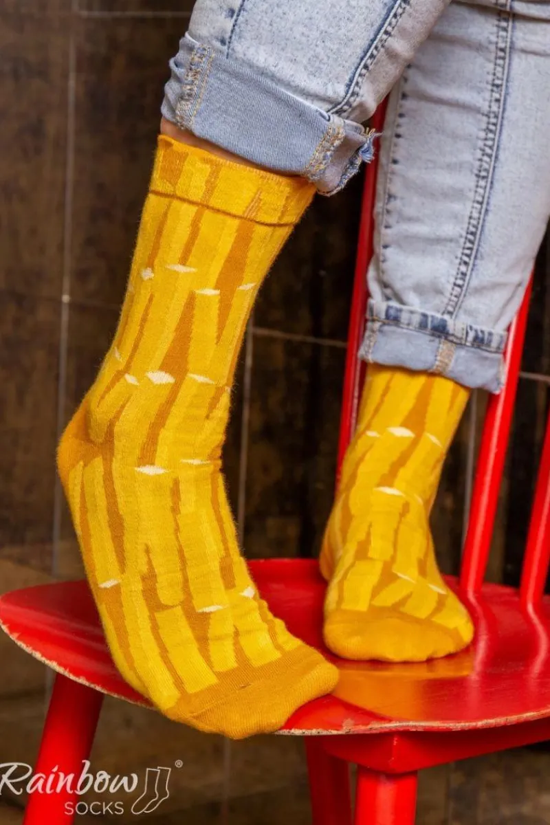 New ZOOKSY/RAINBOW SOCKS Zestaw Skarpetki Rainbow Socks Frytki 2 Pary