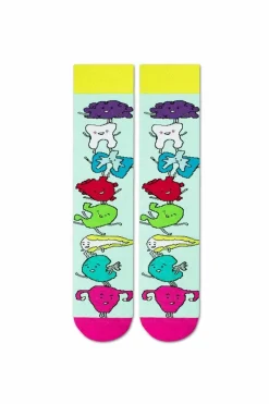 Sale ZOOKSY/RAINBOW SOCKS Zestaw Skarpetki Zooksy mixTURY Organsy 2 Pary Wielokolorowy