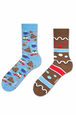 Skarpetki|Skarpetki>ZOOKSY/RAINBOW SOCKS Zestaw Skarpetki Zooksy mixTURY Piernikowe 2 Pary