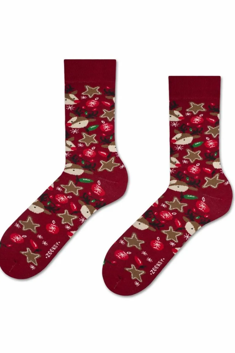 Zestaw Zooksy mixTURY Na Choinkę 2 Pary Skarpetki|Skarpetki