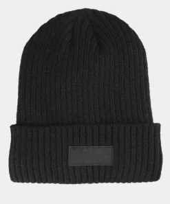 Hot 4F Zimowa Czapka Męska Ocieplana AW23ACAPM306-20S Czarna