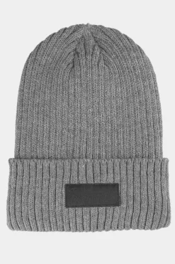 Discount 4F Zimowa Czapka Męska Ocieplana AW23ACAPM306-24M Szara Szary